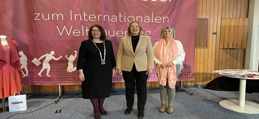 (Ulrike Westkamp, Bärbel Bas, Regina Lenneps)