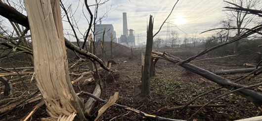 Luftdruck, Materialaustritt und Auswirkungen auf Vegetation