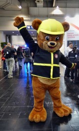 Das Feuerwehrbärchen war auch dabei