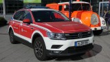 Die Werksfeuerwehr Messe Hannover stand bereit